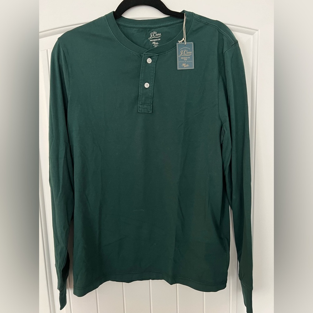 J Crew Broken In Long Tee (M)